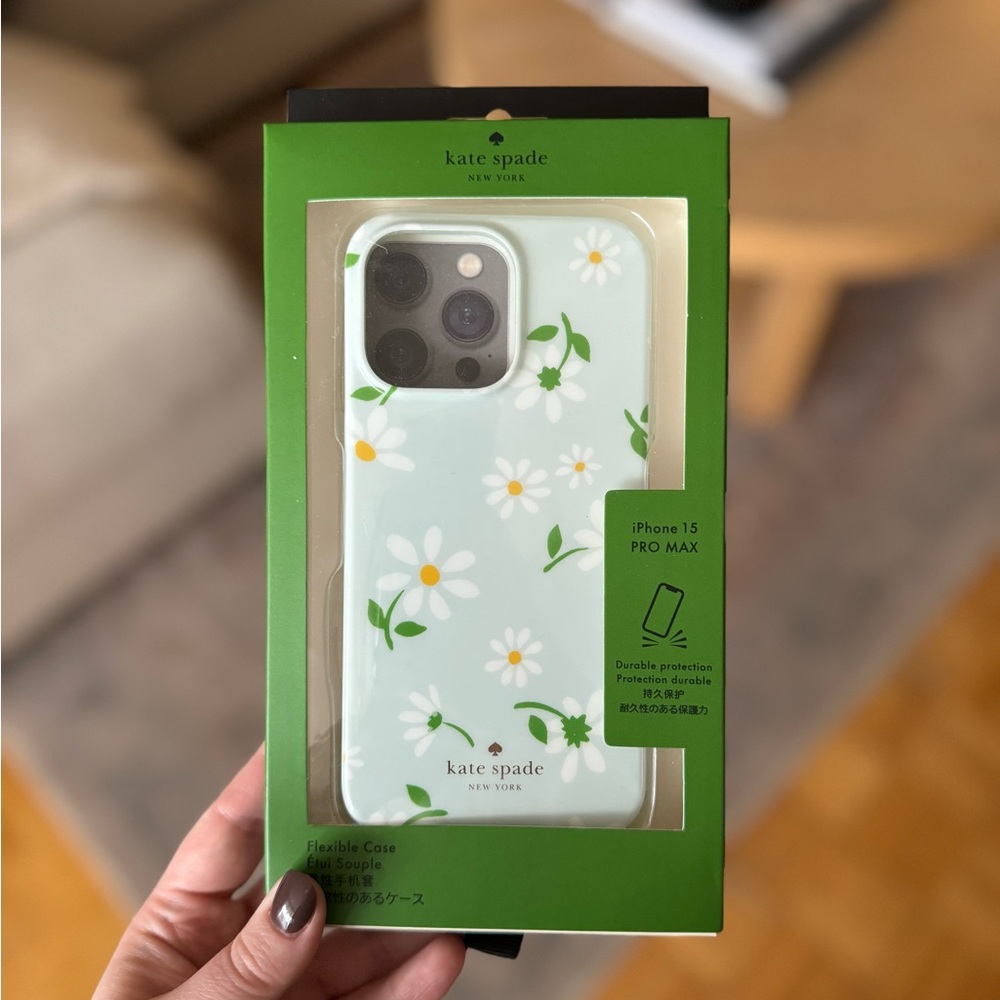 Kate Spade iPhone 15 Pro Max Flower Case